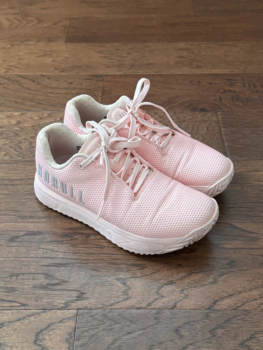 Nobull Outwork Edge Women’s CrossFit Trainers in Pink Rose Size 7